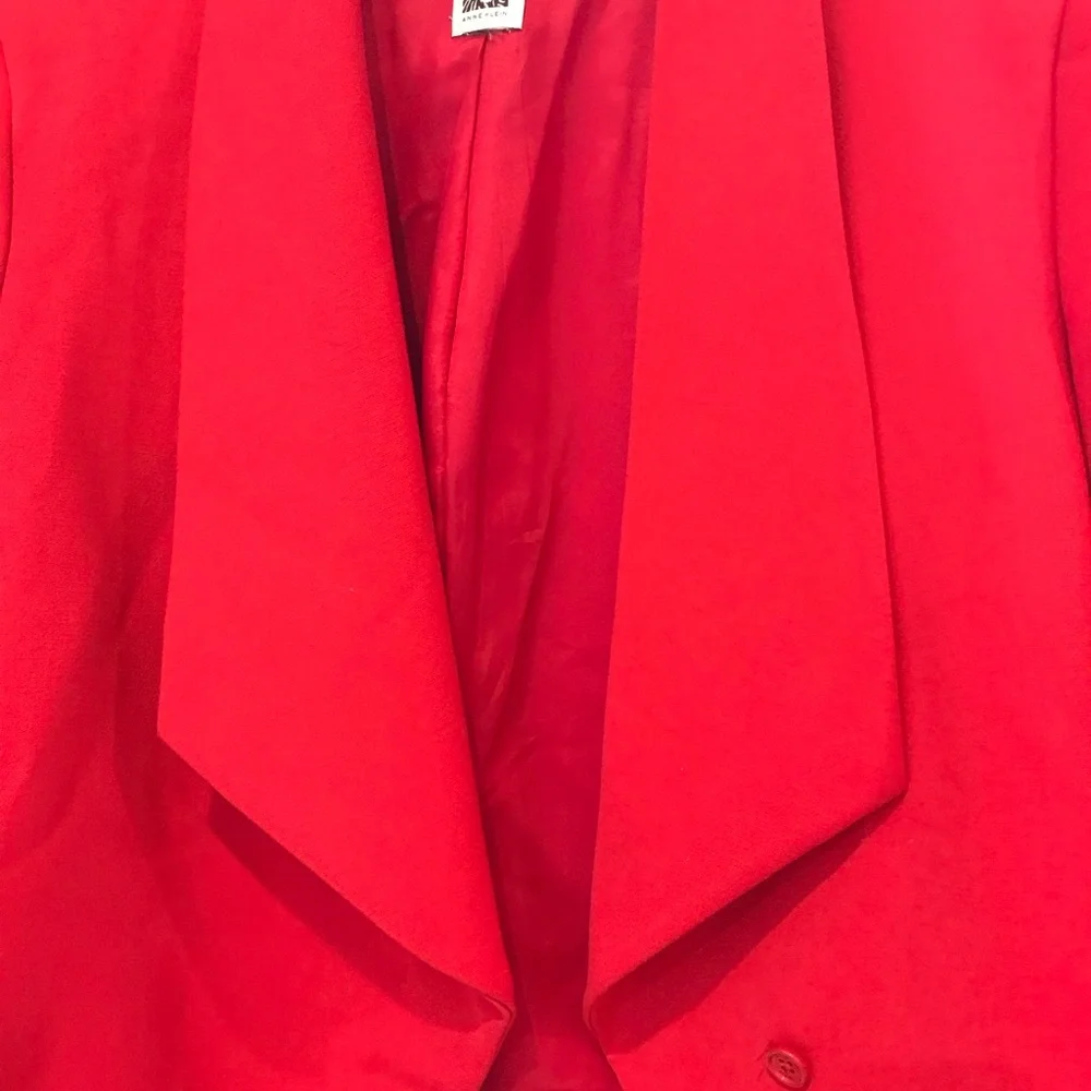 Wool Red blazer - Picture 4 of 8